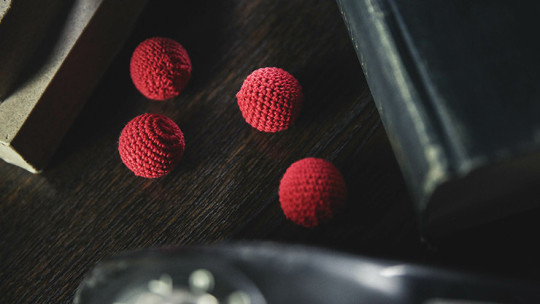 Häkelbälle - Crochet Balls - Set (Rot) by TCC