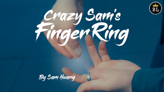 Hanson Chien Presents Crazy Sam's Finger Ring BLACK / SMALL by Sam Huang