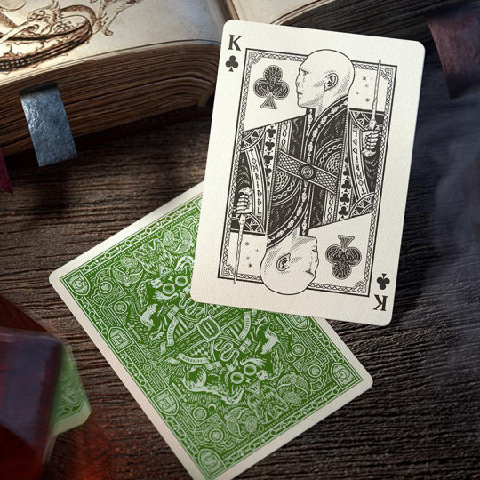 Harry Potter - Green (Slytherin) - Pokerdeck