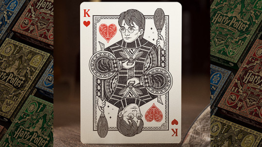 Harry Potter (Red-Gryffindor)Playing Cards by theory11 - Pokerdeck