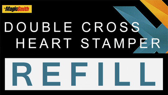 Heart Stamper Part (Refill) für Double Cross by Magic Smith - Herz Ersatzstempel