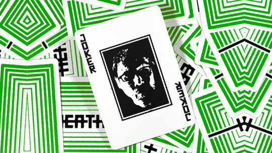 HEATH BACK PLAYING CARDS - LENNART GREEN EDITION - Pokerdeck