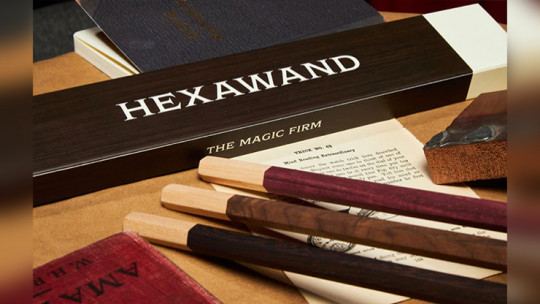 Hexawand Wenge (Black) Wood by The Magic Firm
