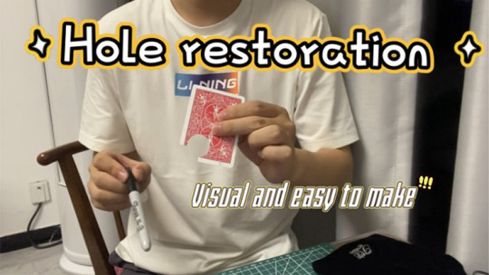 Hole Restoration by Dingding - Video - DOWNLOAD