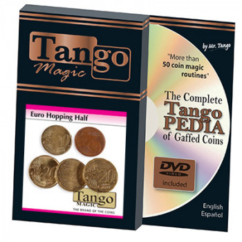 Hopping Half Euro by Tango Magic