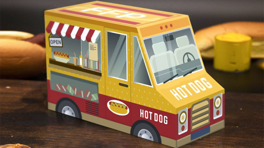 Hot Dog & Mustard Combo (Half-Brick Food Truck) by Fast Food - Pokerdeck