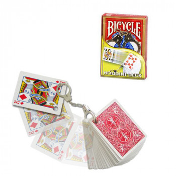 Houdini Deck Bicycle by Di Fatta - Rot - Kartentrick