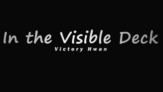 In the Visible Deck RED (Gimmicks and Online Instruction by Victory Hwan