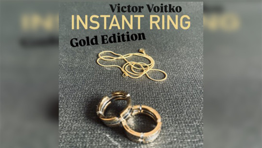 Instant Ring (silver/gold, Size 11) by Viktor Voitko