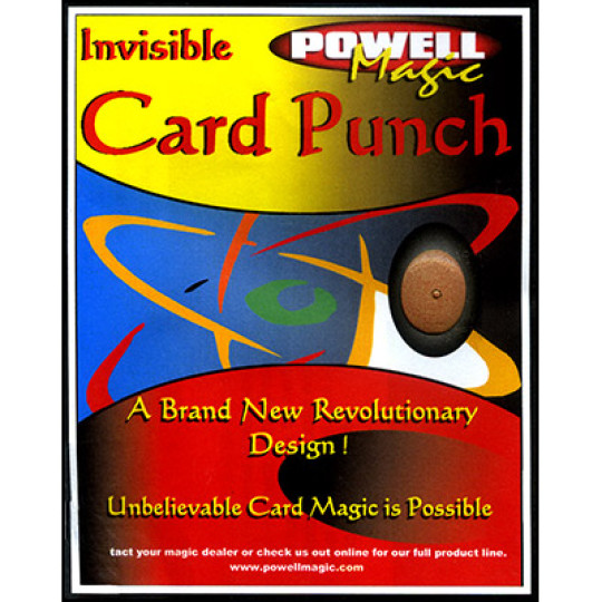Invisible Card Punch by Dave Powell
