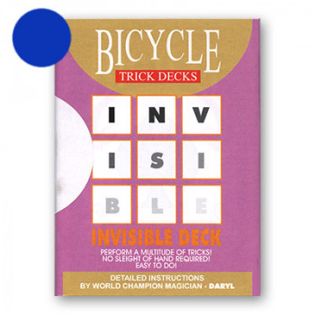 Invisible Deck Bicycle 809 Mandolin - Blau - Zaubertrick