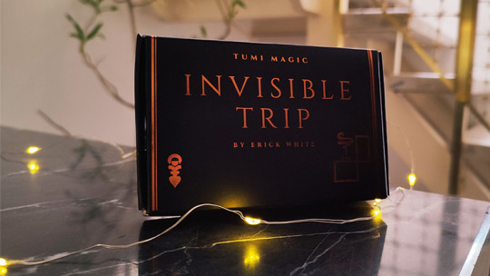 Invisible Trip (Rot) by Tumi Magic - LIMITED EDITION - Gegenstand in Feuerzeughülle erscheinen lassen