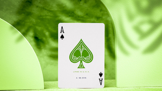 Jerry's Nugget Monotone (Metallic Green) - Pokerdeck