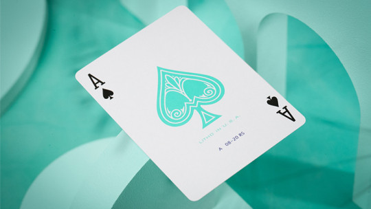 Jerry's Nugget Monotone (Tiffany Blue) - Pokerdeck