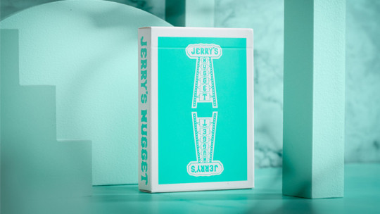 Jerry's Nugget Monotone (Tiffany Blue) - Pokerdeck