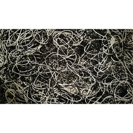 Joe Rindfleisch's Executive Rubber Bands (B&W Combo) by Joe Rindfleisch