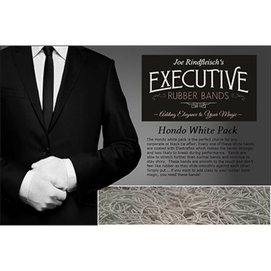 Joe Rindfleisch's Executive Rubber Bands (Hondo - White Pack) by Joe Rindfleisch