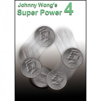 Johnny Wongs Super Power 4 with DVD - Zaubertrick