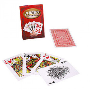 Jumbo Spielkarten - Rot - Mazzo di Carte