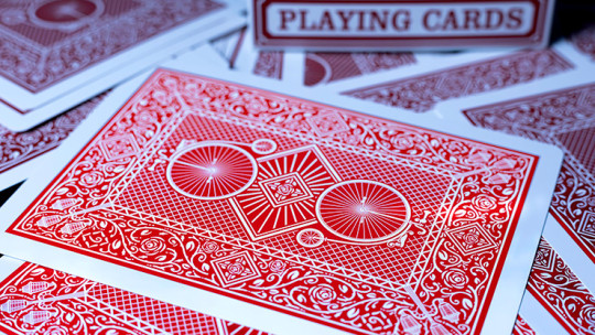 Jumbox Marked Deck (Red) by Magic Dream - Markiertes Kartenspiel