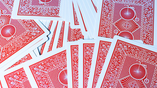 Jumbox Marked Deck (Red) by Magic Dream - Markiertes Kartenspiel