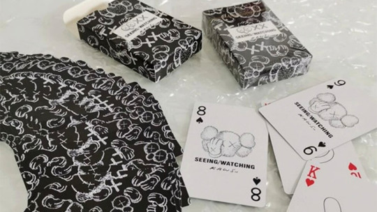 Kaws Seeing / Watching Black Edition - Pokerdeck