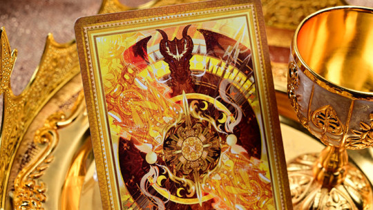 King Arthur V2 (Golden Dawn) by KING STAR - Pokerdeck