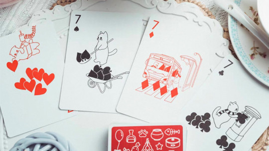 Kitten Diary - Red Limited Edition by ACPC - Pokerdeck
