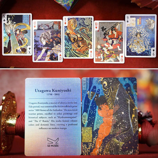 Preview: Kuniyoshi Playing Cards by 52 MUSÉE - Standard Edition