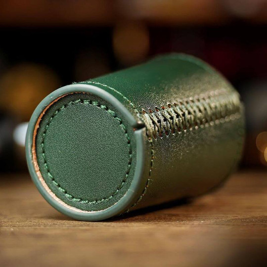 Preview: Leather Chop Cup by TCC (Deep Forest Green)