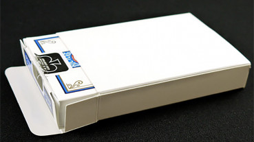 Leere Kartenschachtel Weiß - Blank Poker Sized Tuck Box by PropDog
