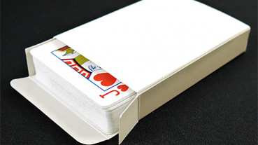 Leere Kartenschachtel Weiß - Blank Poker Sized Tuck Box by PropDog
