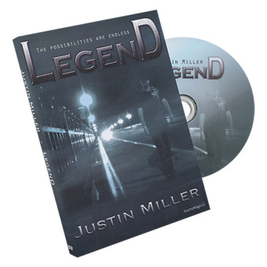 Legend (DVD and Gimmicks) by Justin Miller and Kozmomagic - DVD