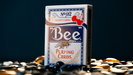 Limited Bee X Cherry - Blau - Pokerdeck