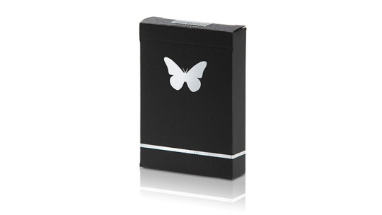 Limited Edition Butterfly (Black and Silver) by Ondrej Psenicka - Pokerdeck