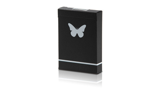 Limited Edition Butterfly Marked (Black and White) by Ondrej Psenicka - Pokerdeck - Markiertes Kartenspiel