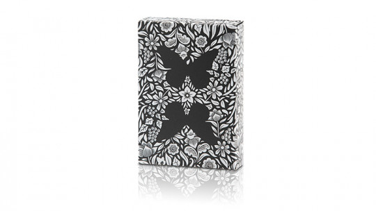 Limited Edition Butterfly Marked (Black and White) by Ondrej Psenicka - Pokerdeck - Markiertes Kartenspiel