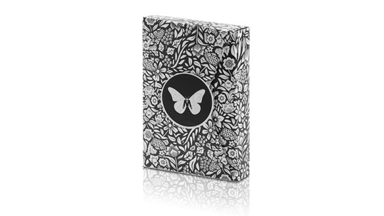 Limited Edition Butterfly Marked (Black and White) by Ondrej Psenicka - Pokerdeck - Markiertes Kartenspiel