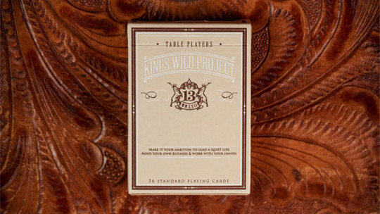 Limited No.13 Table Players Vol.13 by Kings Wild Project - Pokerdeck