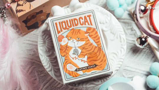 Liquid Cat by 808 Magic and Bacon Playing Card - Pokerdeck