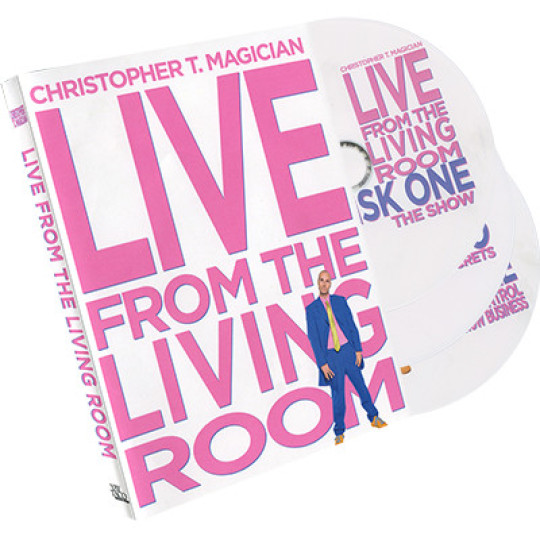 Live From The Living Room 3-DVD Set starring Christopher T. Magician - DVD