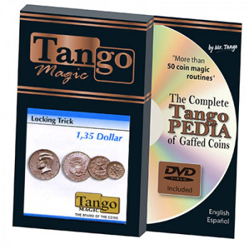 Locking Trick (1.35 Dollar - Trickmünze) by Tango