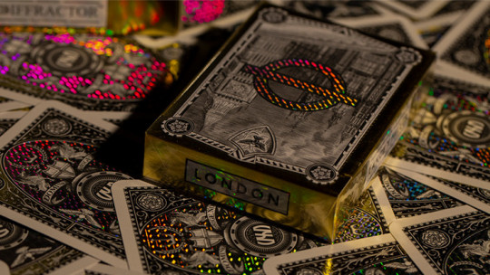 London Diffractor Gold - Pokerdeck