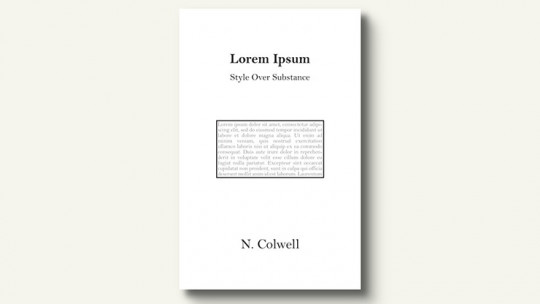 Lorem Ipsum by N. Colwell - Buch