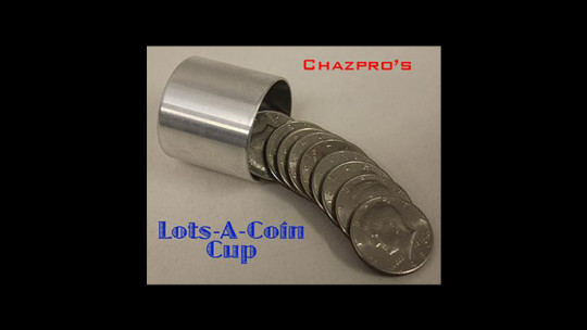 Lots-A-Coins Cup Half Dollar Size by Chazpro Magic