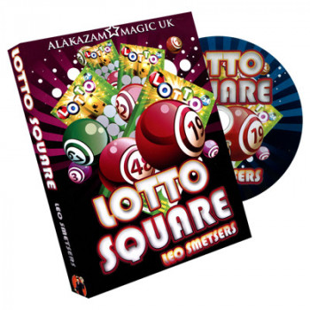 Lotto Square by Leo Smetsers - Gimmicks und DVD - Zaubertrick