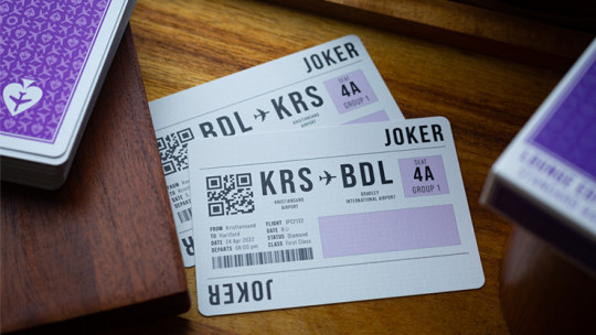 Lounge Edition in Passenger Purple by Jetsetter - Pokerdeck
