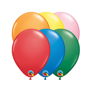 Luftballons Qualatex Rund - 23 cm - 100 Stück