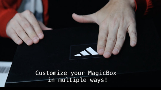 MAGIC BOX RED Medium by George Iglesias and Twister Magic - Schuhe erscheinen lassen - Drawer Box 