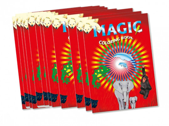 Magic Coloring Books by Di Fatta - 12 Stück - Groß - Zaubertrick